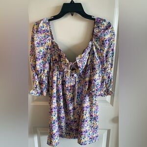 SNDYS Sicily Dress in Lilac Ditsy Floral Sundays the Label Spring Dress NWT